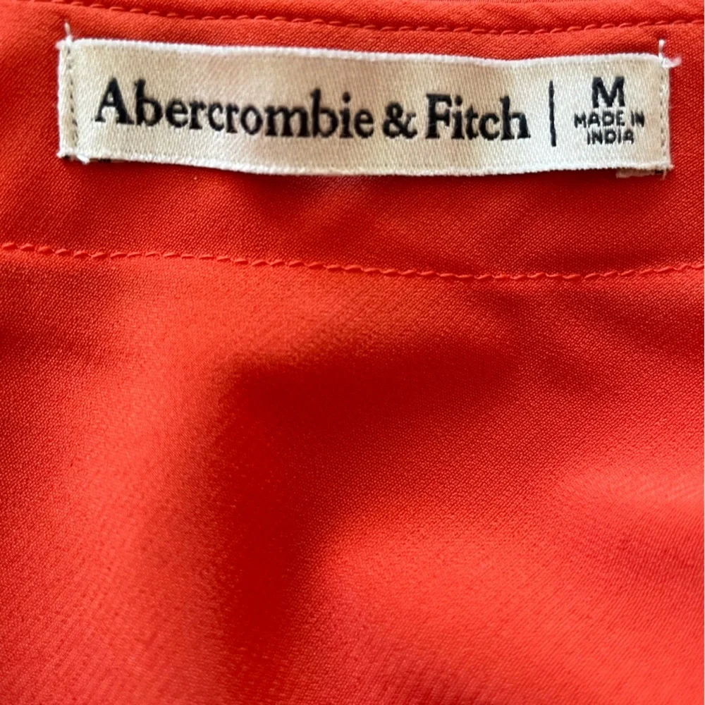 Abercrombie & Fitch Burnt Orange Strappy Mini Dress Size Medium - Picture 4 of 4